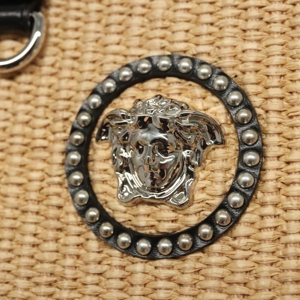 Versace Raffia Handbag Beige - Picture 11 of 16